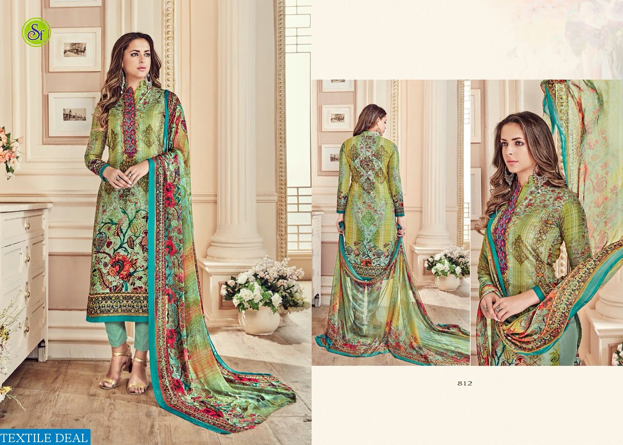 SF lionzy Wholesale pure Fabrics dress material